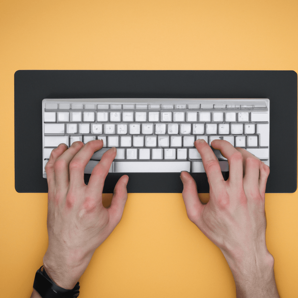 The Art of Ergonomics: Mastering Healthy Typing Habits